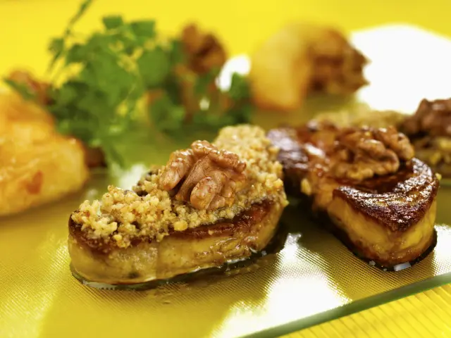 Noix Recette Foie Gras Pane Miel Et Chapelure De Noix009photo Franck Br.jpg