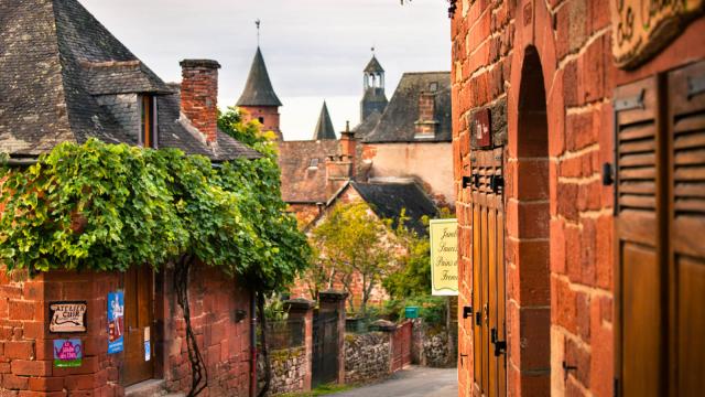 Vue de Collonges la rouge