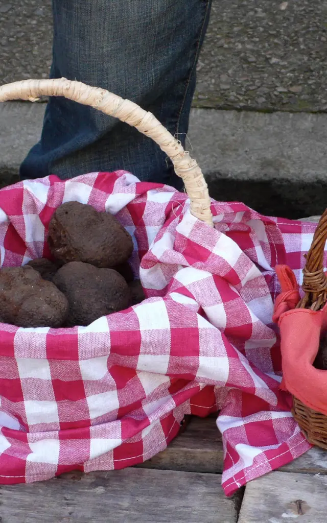 Marché aux Truffes à Lalbenque