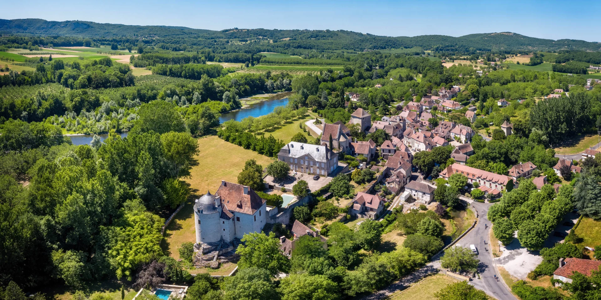 Picturesque villages of the Dordogne Valley Picturesque