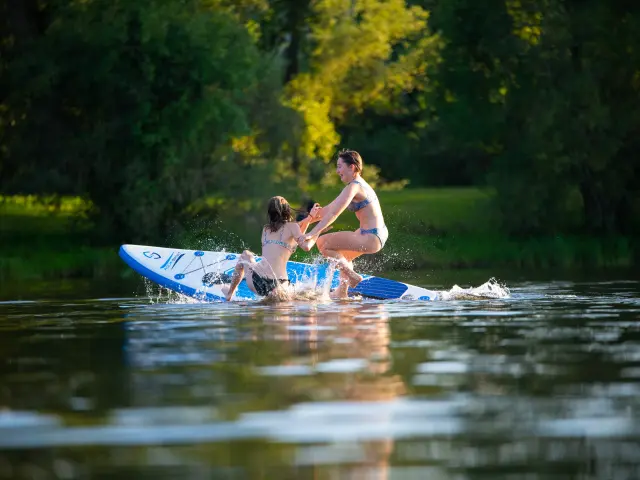 Paddle sur la Dordogne