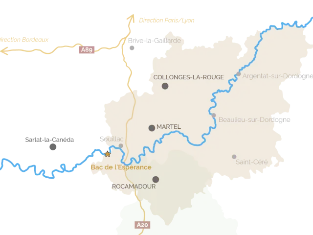 Carte bac de l'Espérance