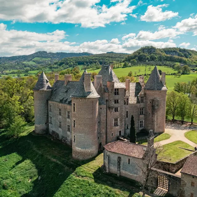 Château de Montal en Vallée de la Dordogne