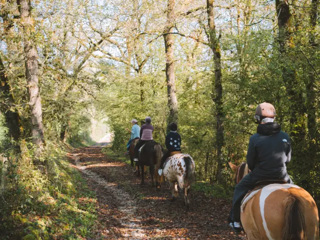 Balade à cheval avec le Ranch de Chadenac