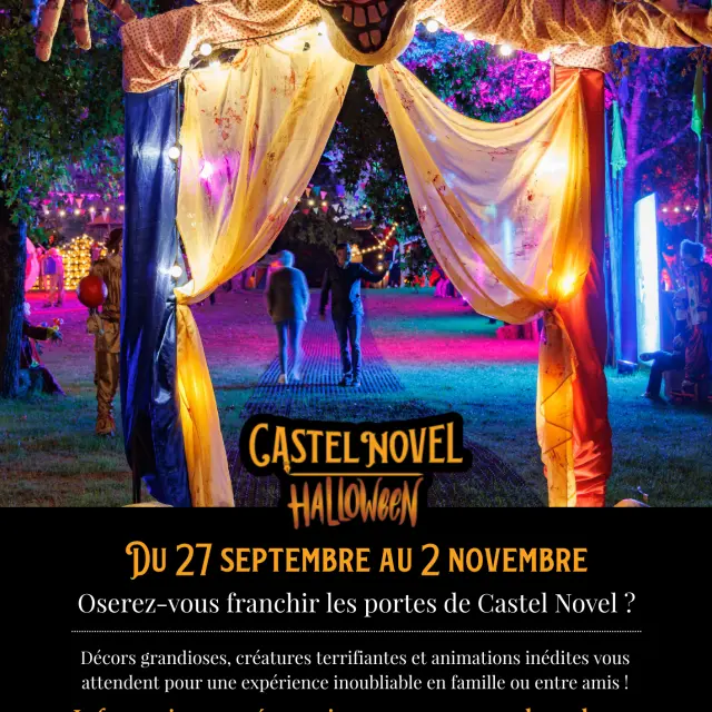 Castel Novel Halloween Affiche